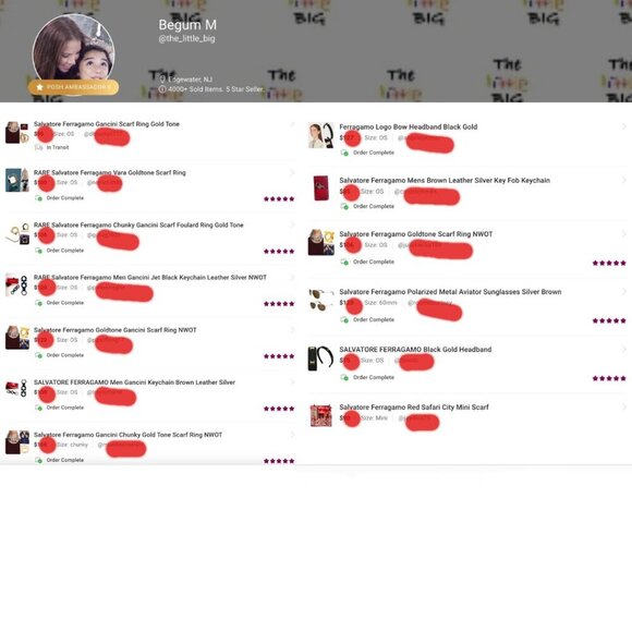 Salvatore Ferragamo Iconic Chunky Gancini Scarf Ring Gold Tone MINT - Picture 5 of 5